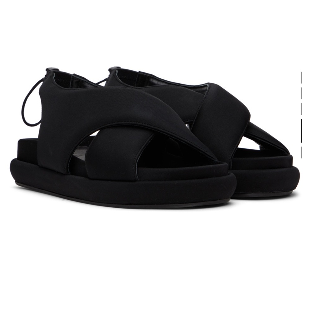 Gia Borghini Black Women's Sandals